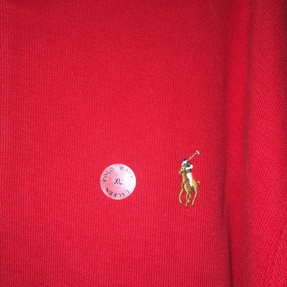 NWT Red Men Polo Ralph Lauren Long Sleeve 2024 collection